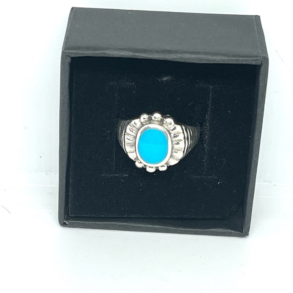 Vintage 925 Turquoise Ring